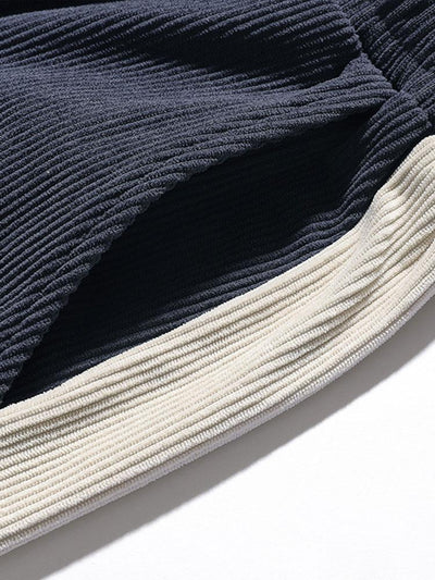 Ernesto® | Side Stripe Corduroy Jogging Pants