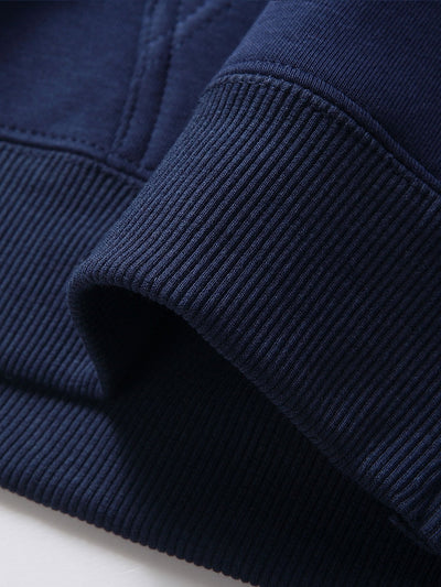 Charles | Plush Lined Relax Fit Zip Hoodie