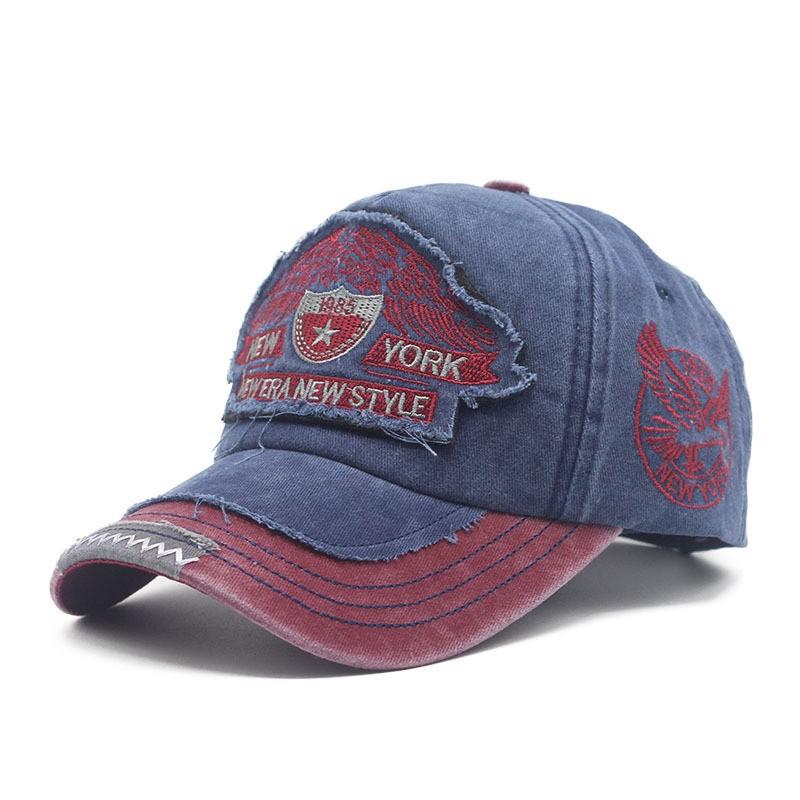 Men's Embroidery Washed Old Hat