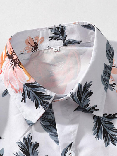 Anwill® | Floral Print Button Up Shirt