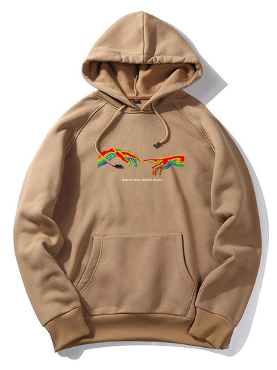 Augustus | Infrared Hand Print Hoodie