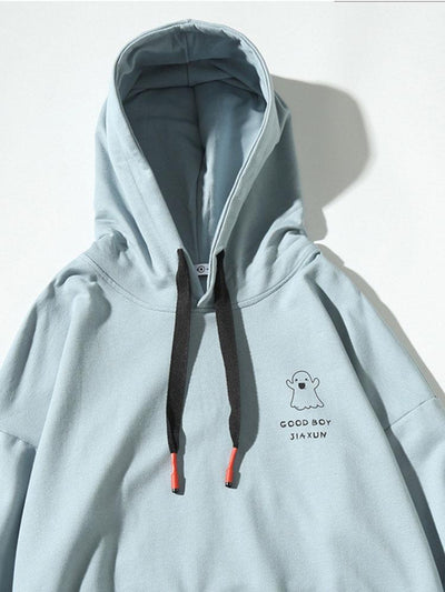 Lian | Relax Fit Ghost Print Hoodie