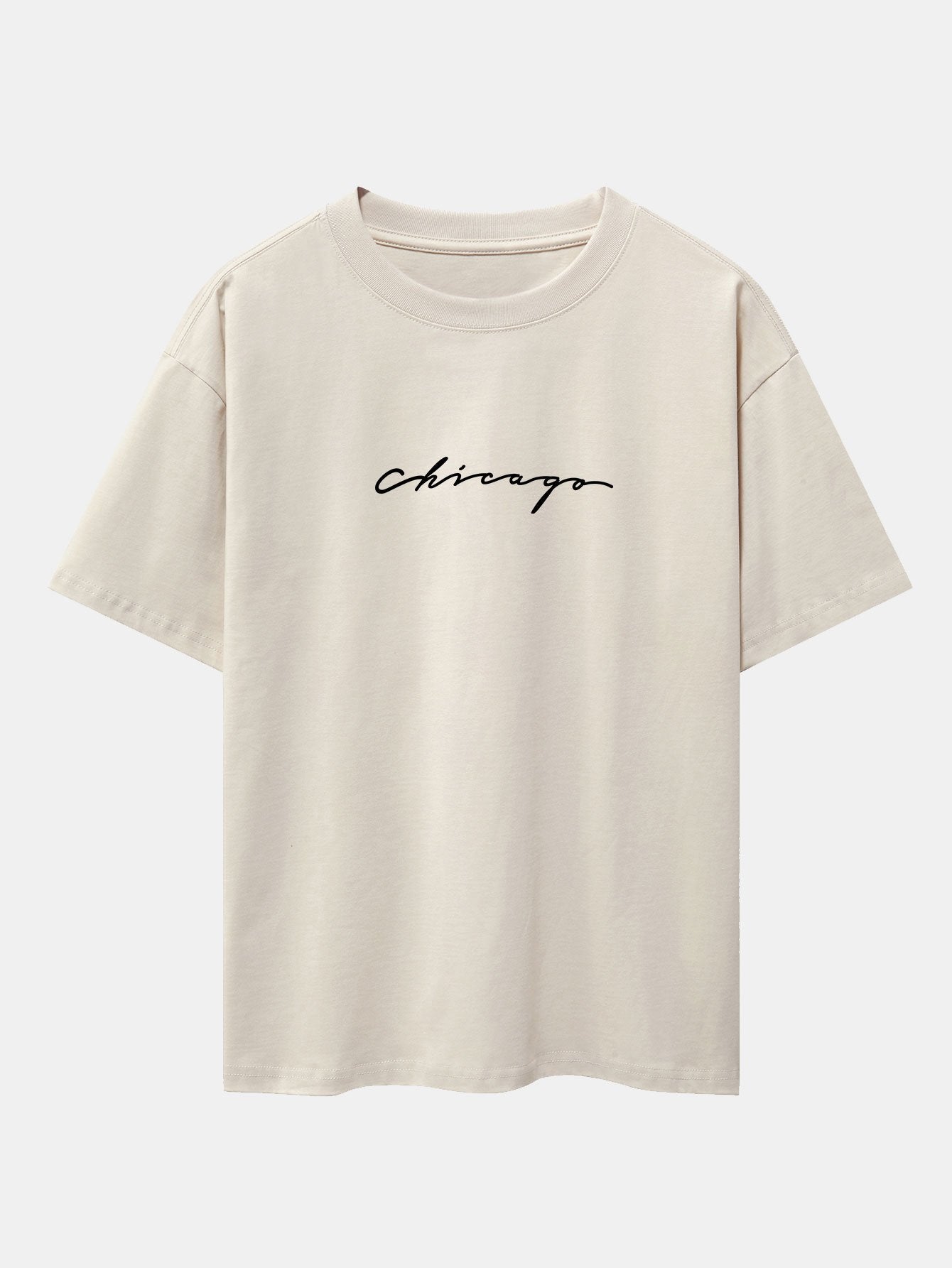 Manuel® | Chicago Print Heavy Weight Oversize T-Shirt