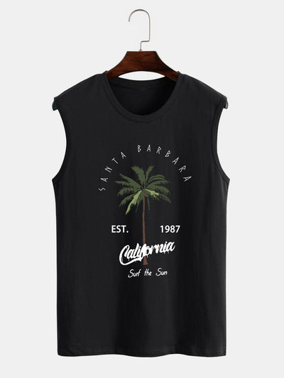 Hector® | California Palm Tree Print Tank Top