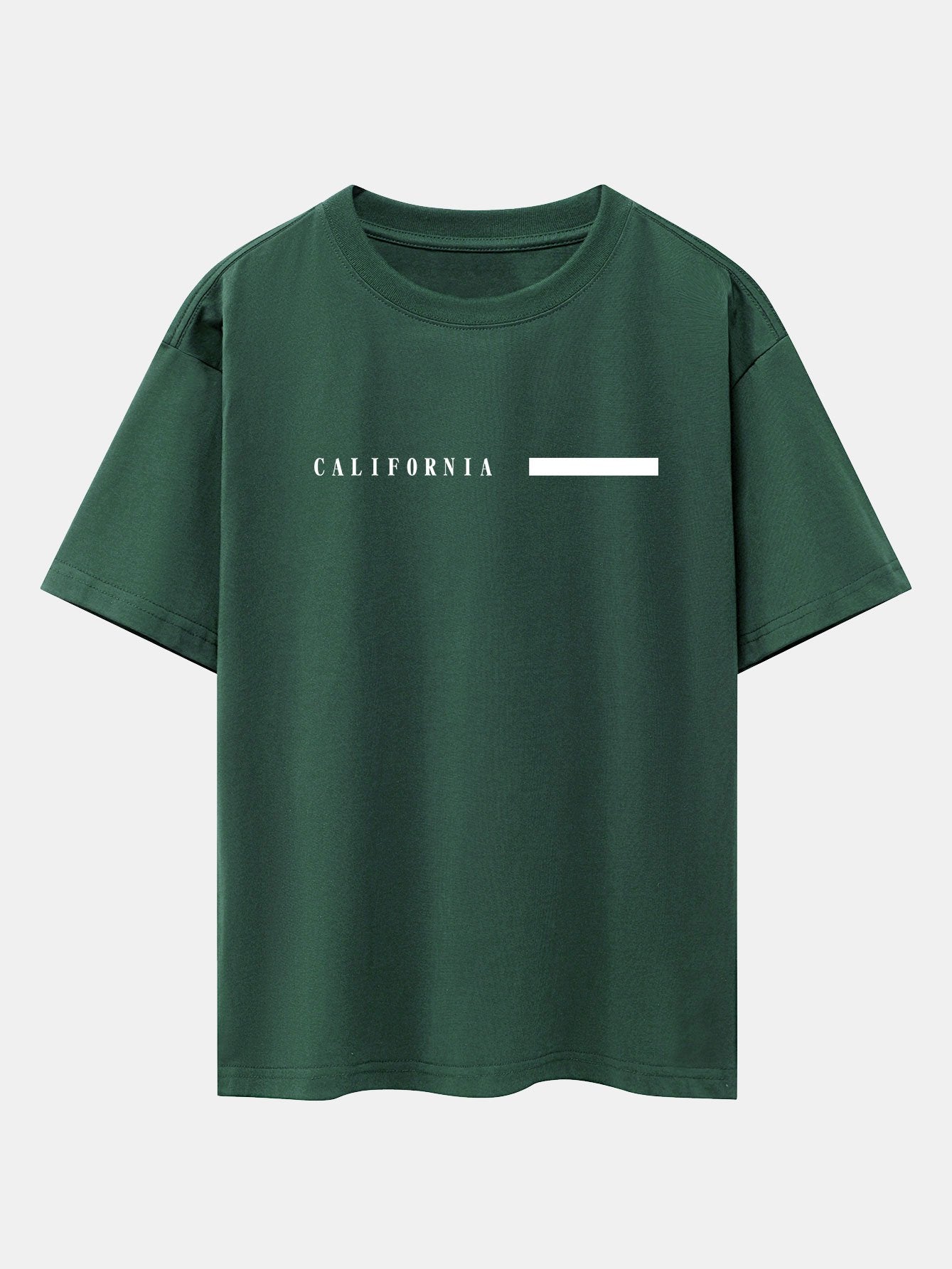 Camilo® | Slogan Print Drop Shoulder Oversize T-Shirt