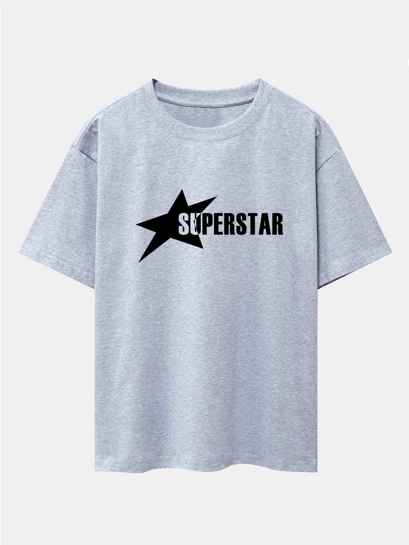 Jamie® | Superstar Print Drop Shoulder Oversize T-Shirt