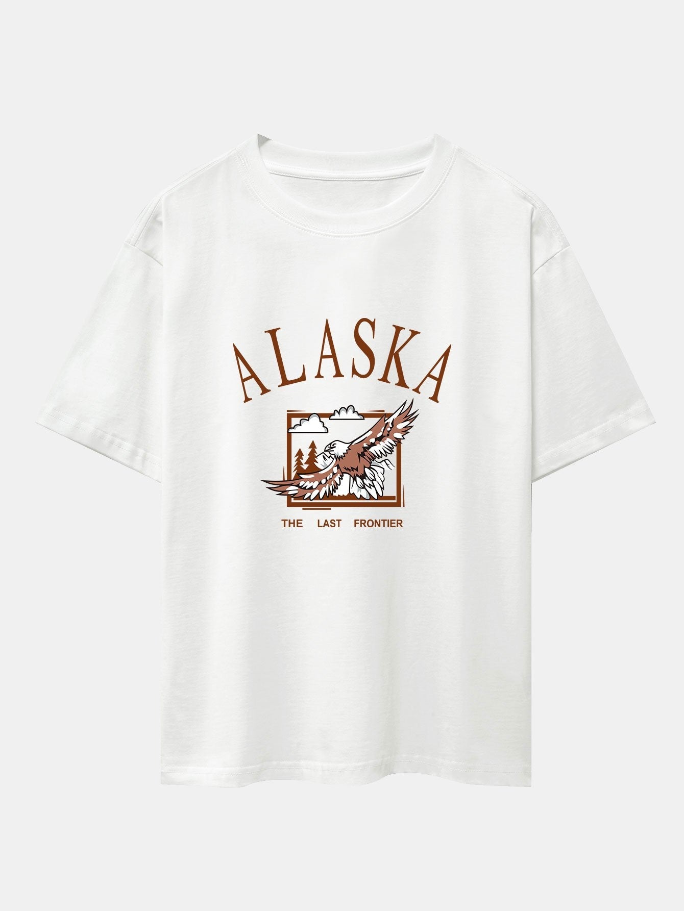 Teófimo® | Eagle Print Heavy Weight Oversize T-Shirt
