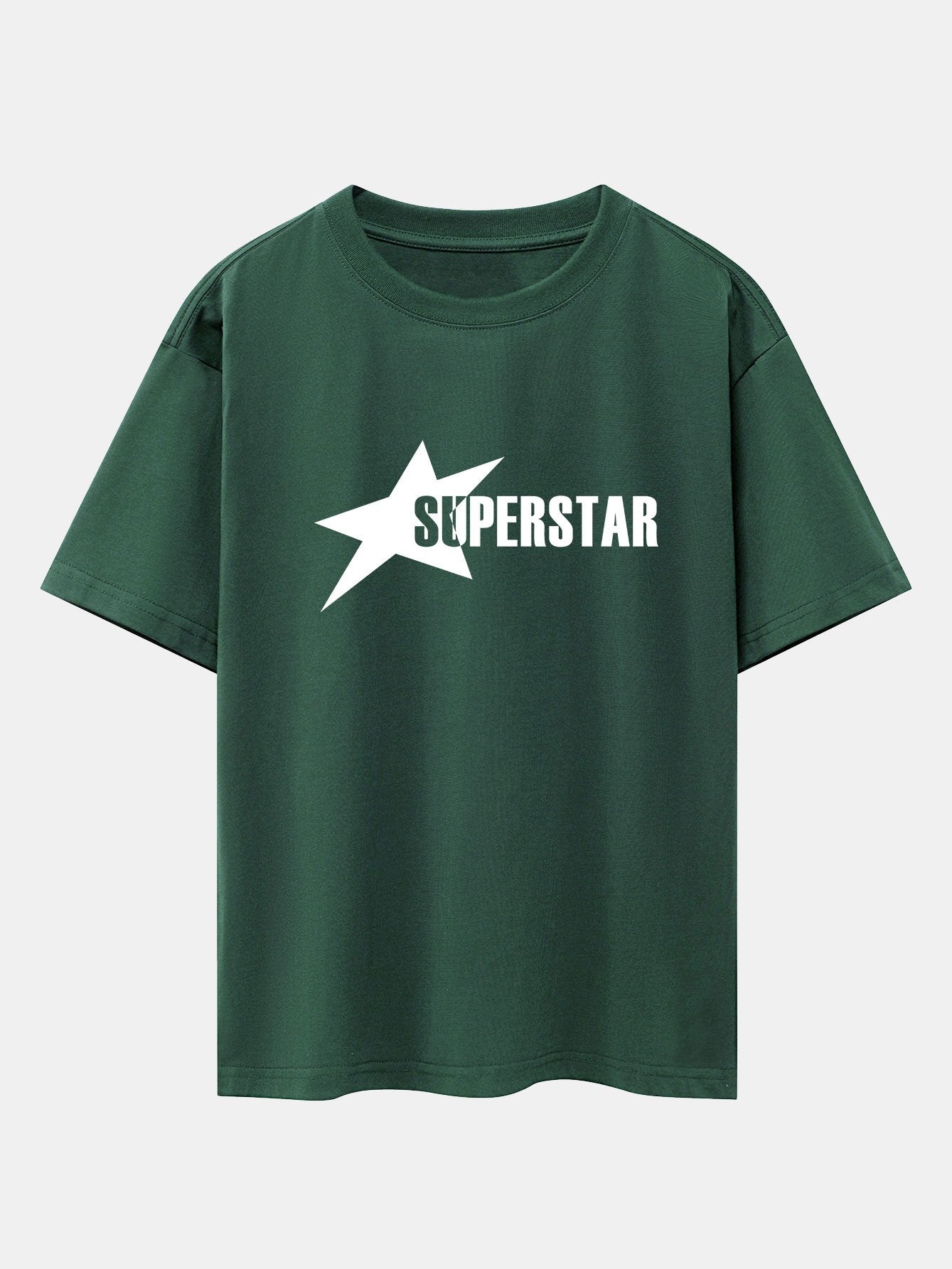 Jamie® | Superstar Print Drop Shoulder Oversize T-Shirt