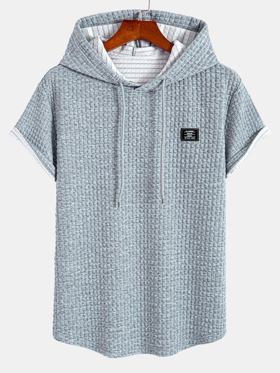 Danny® | Waffle Hooded Arc Hem T-Shirt