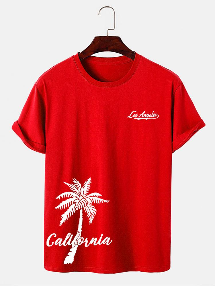 Heath® | California Palm Tree Print T-Shirt