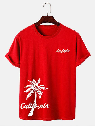 Heath® | California Palm Tree Print T-Shirt