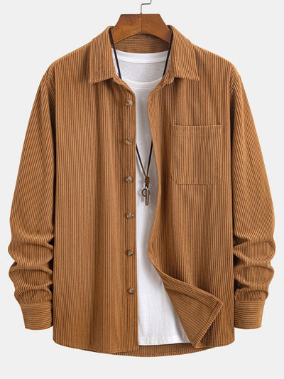 Agustín® | Corduroy Button Up Shirt
