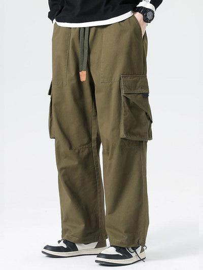 Bandon® | Elastic Drawstring Cuff Parachute Cargo Pants