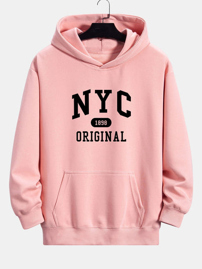 Virgil | NYC Original Print Relax Fit Hoodie