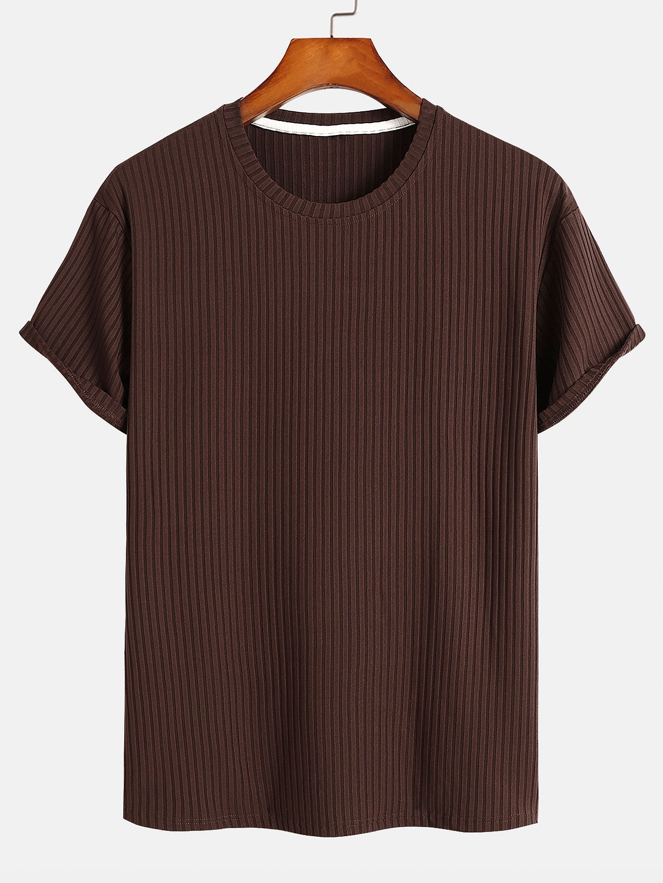 Rolando® | Basic Slim Fit Ribbed T-Shirt