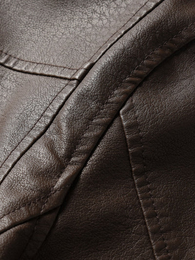 Mario | PU Leather Jacket