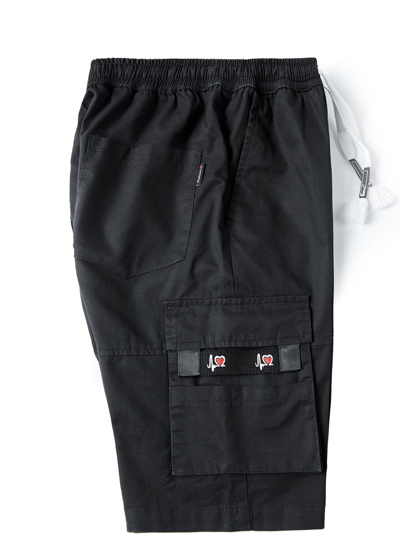 Plato | Drawstring Chino Cargo Shorts