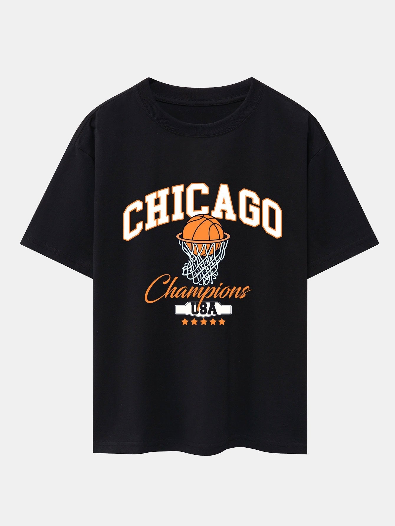 José® | Chicago Basketball Print Oversize T-Shirt