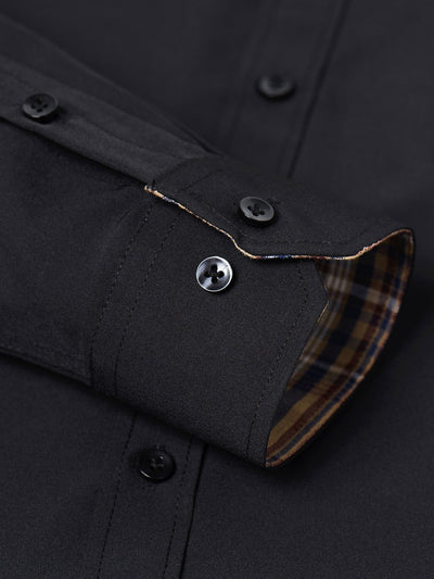 Althair® | Plaid Panel Button Up Shirt