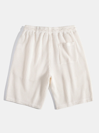 Garcilaso® | Drawstring Knitted Waffle Shorts