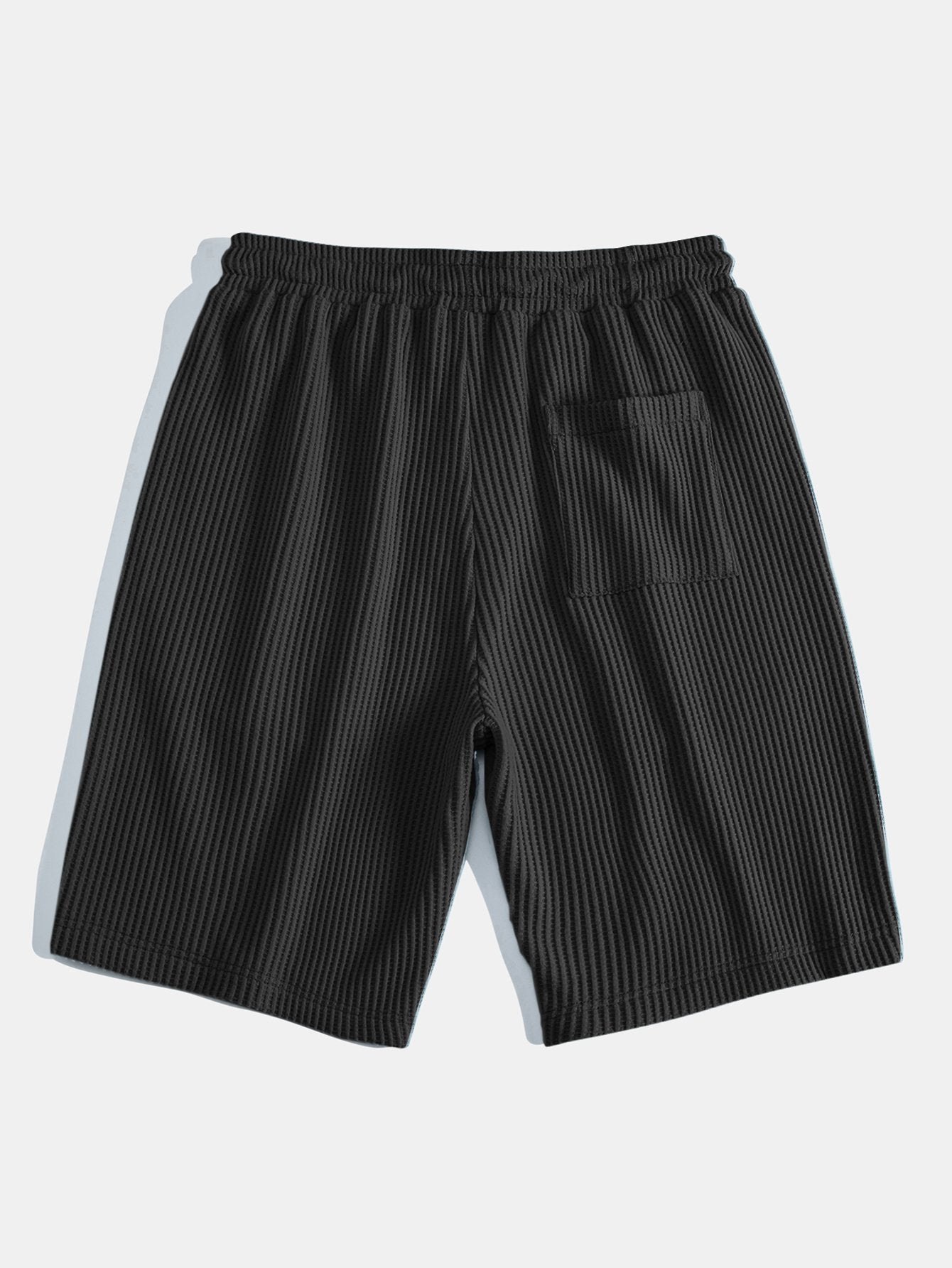 Garcilaso® | Drawstring Knitted Waffle Shorts