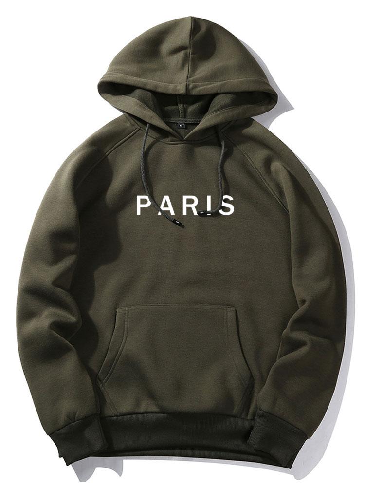 Joaquin | Paris Print Raglan Hoodie