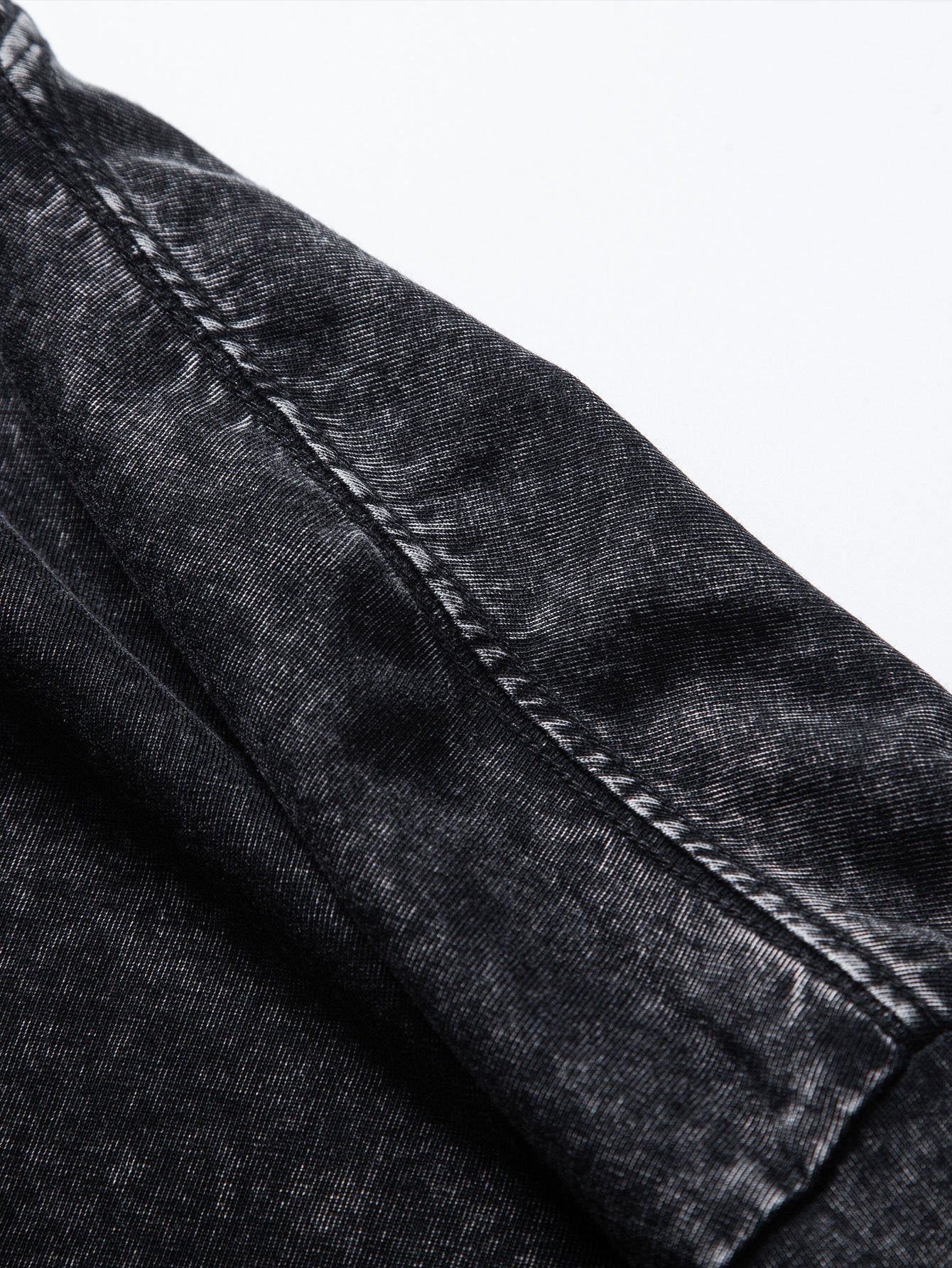 Clement® | Basic Washed Distressed Drop Shoulder Oversize T-Shirt