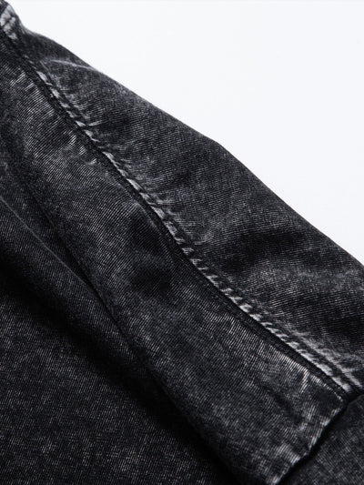 Clement® | Basic Washed Distressed Drop Shoulder Oversize T-Shirt