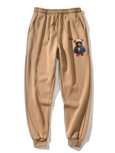 Balder® | Bear In Leather Jacket Print Jogger Pants