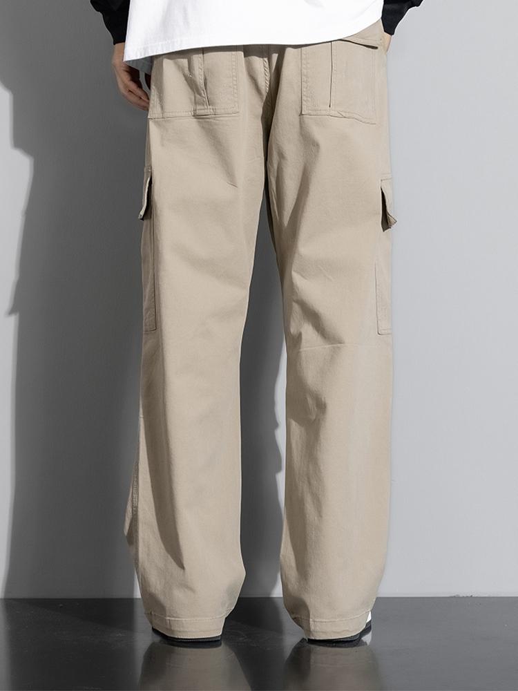 Galdino® | Straight Leg Cotton Cargo Pants