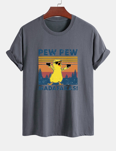 Telémaco® | Duck Print Cotton T-Shirt