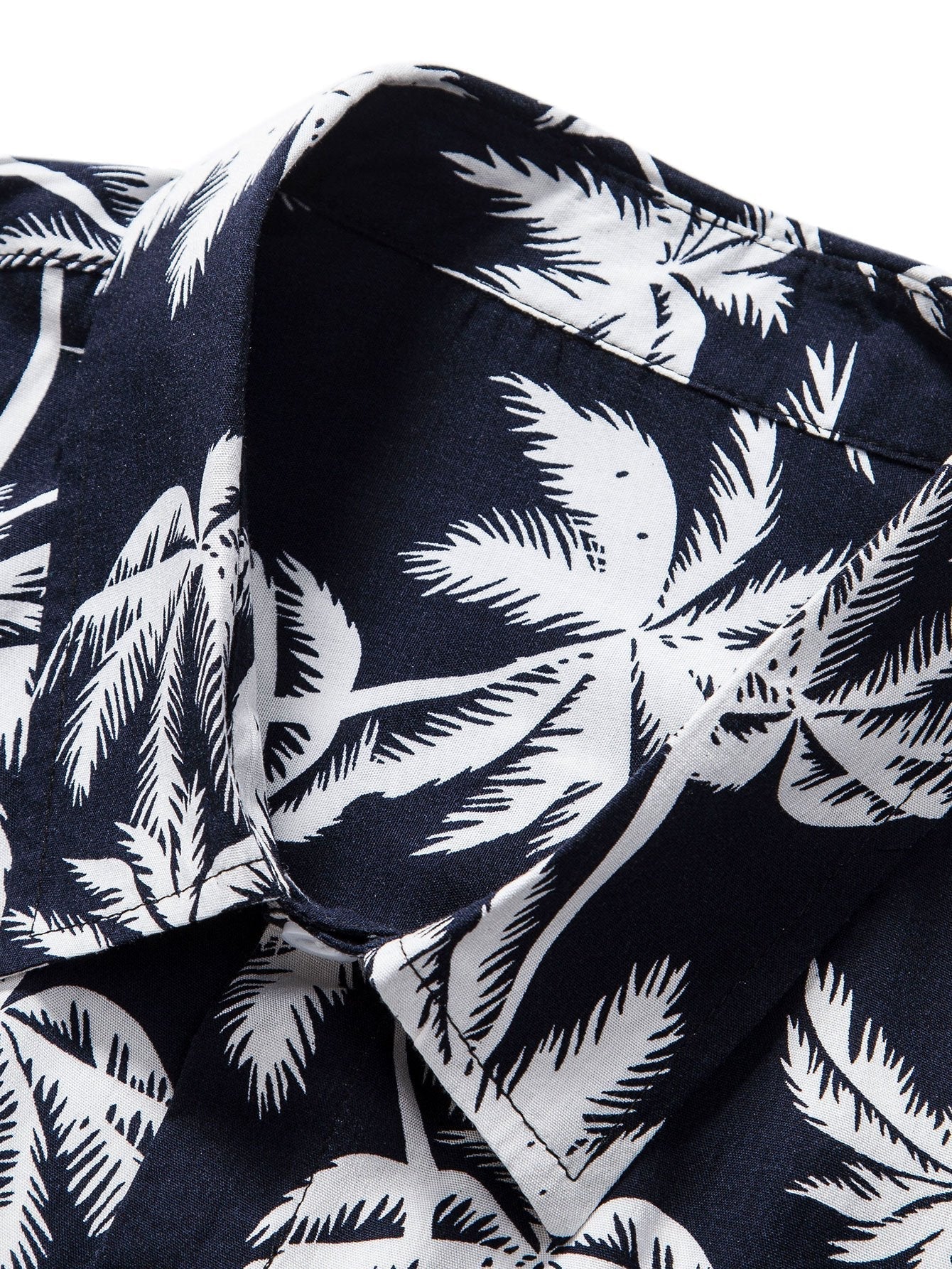Pancracio® | Palm Tree Print Shirt & Swim Shorts