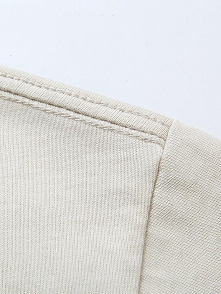 Agostino® | Create Adam Print Heavy Weight Oversize T-Shirt & Corduroy Shorts