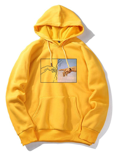 Jarred | Create Adam Print Hoodie