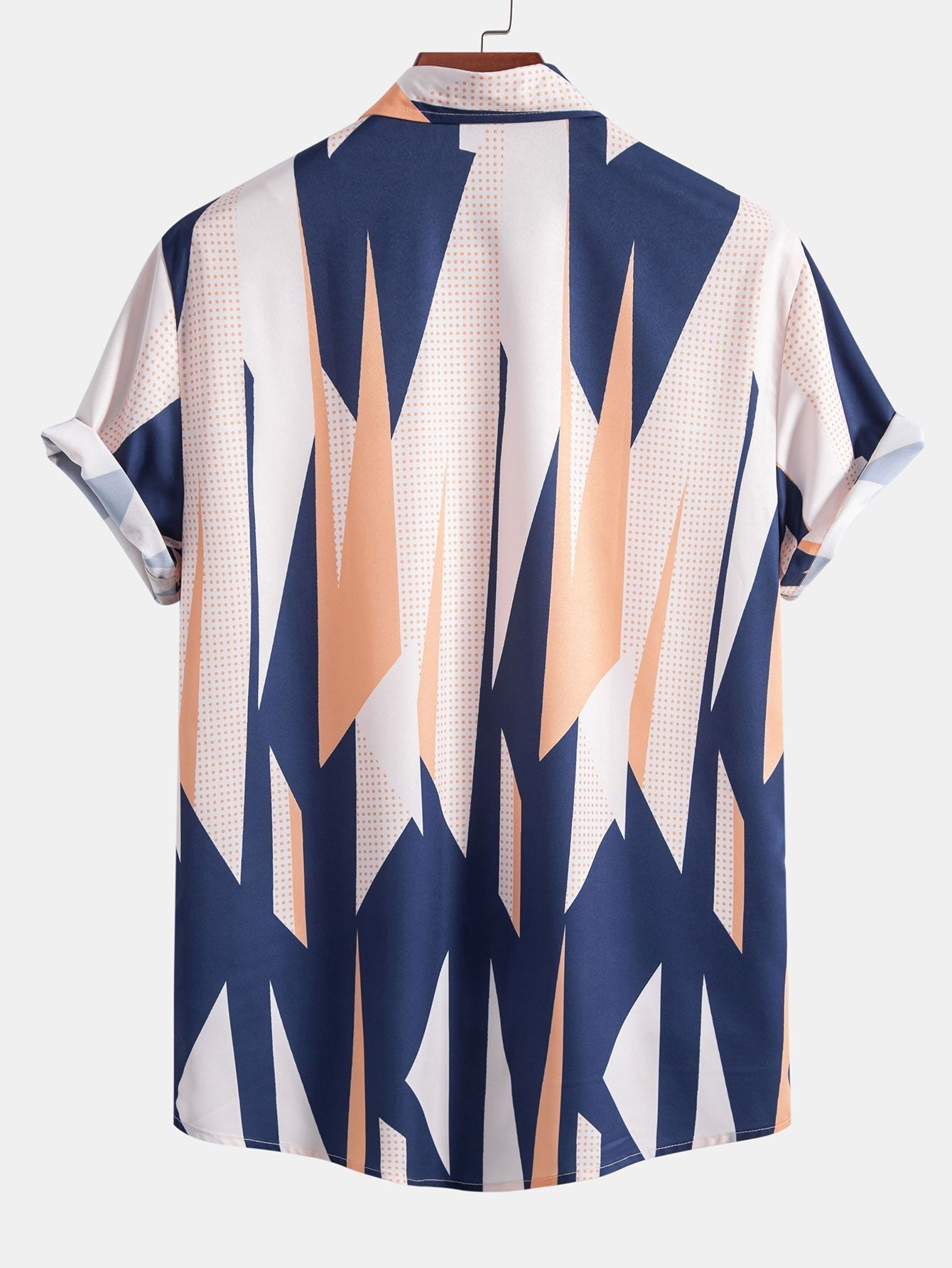 Annan® | Geometry Print Button Up Shirt