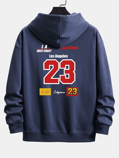 Zayn | Number 23 Print Relax Fit Hoodie