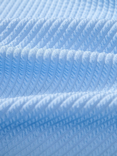 Earl® | Muscle Fit Ribbed Shirt With Buttons