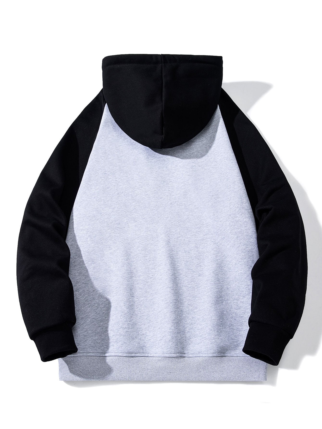 Jeremy | New York Print Pactchwork Raglan Hoodie