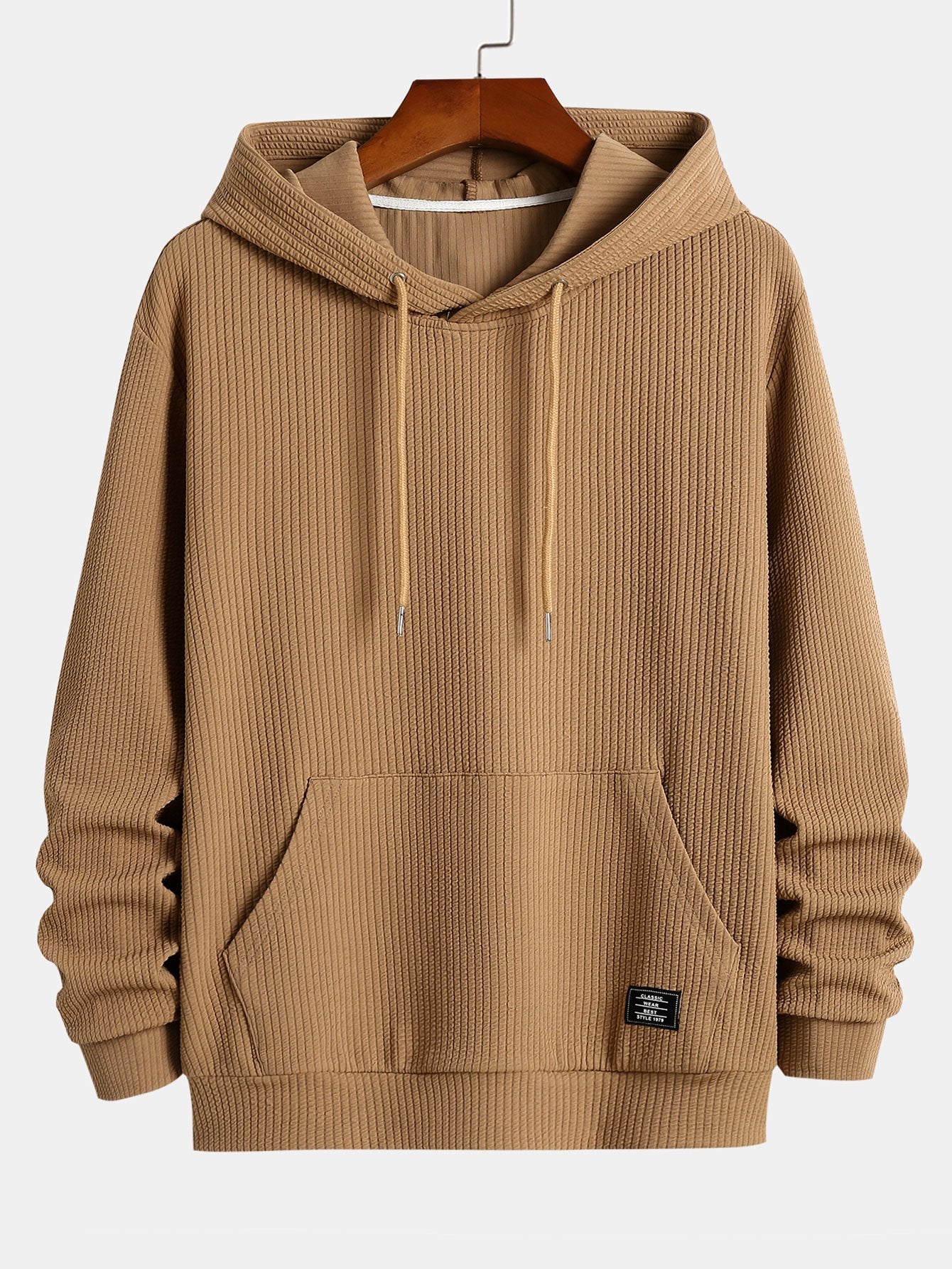 Paco | Basic Ribbed Hoodie