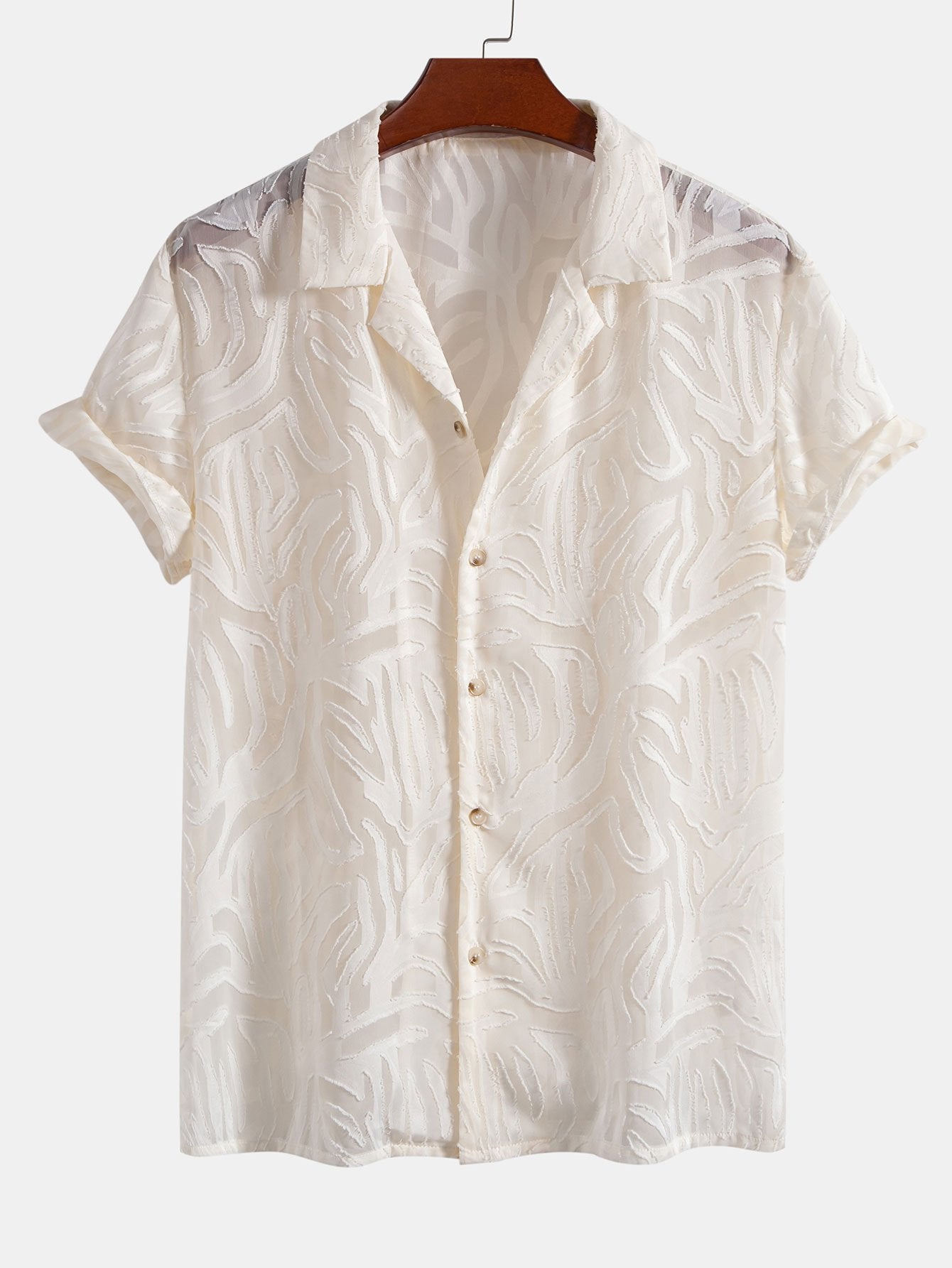 Amaury® | Jacquard Texture Cuban Shirt