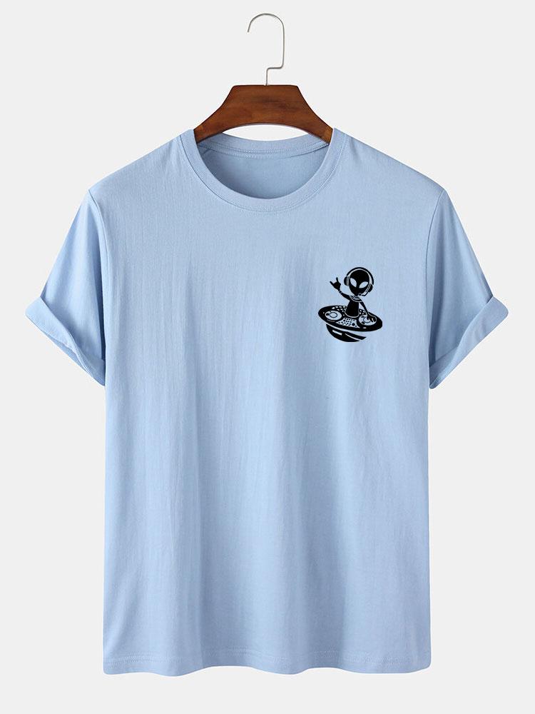 Aldegund® | Alien Print T-Shirt