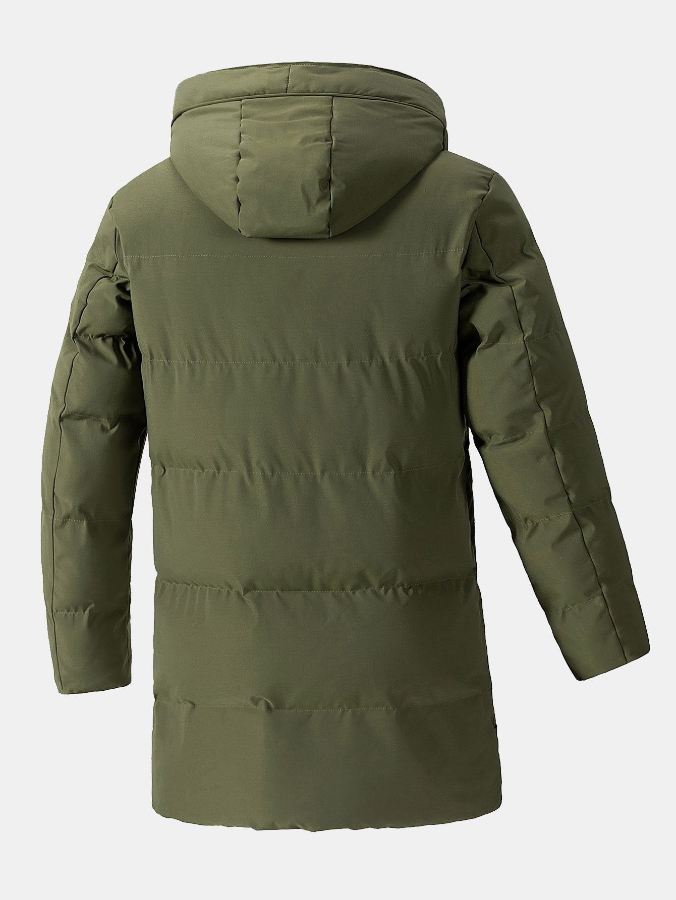 Lennox | Long Line Hooded Puffer Coat