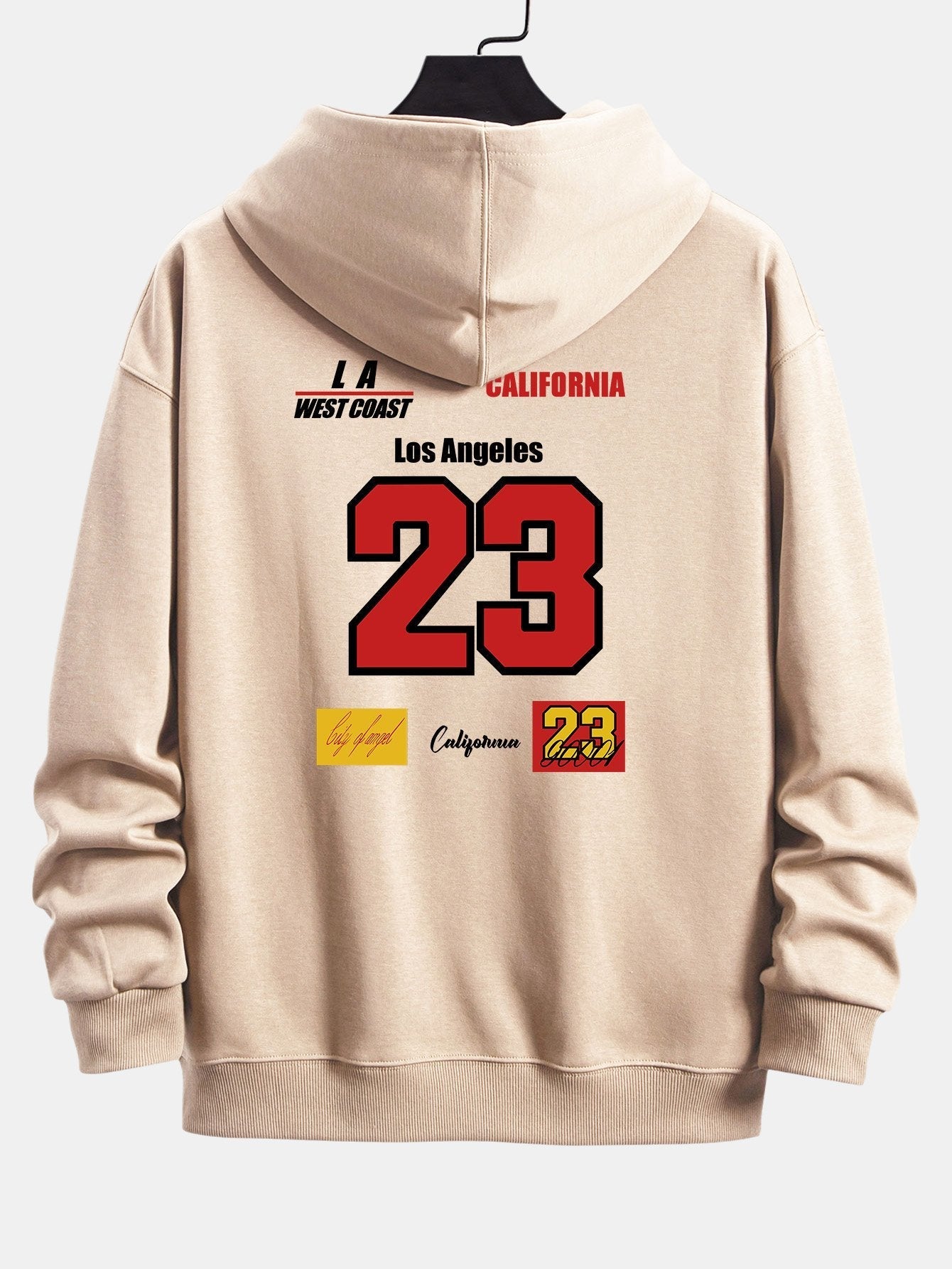 Zayn | Number 23 Print Relax Fit Hoodie