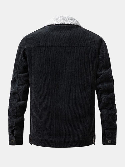 Jasper | Teddy Lined Cotton Corduroy Jacket