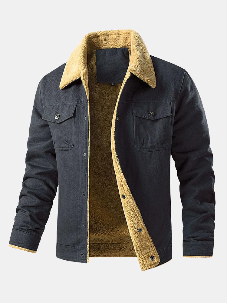 Everett | Teddy Lined Chino Jacket