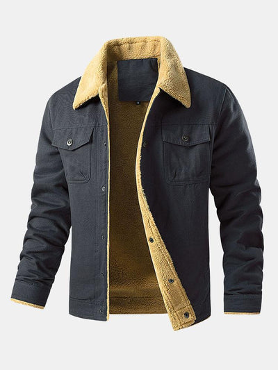 Everett | Teddy Lined Chino Jacket