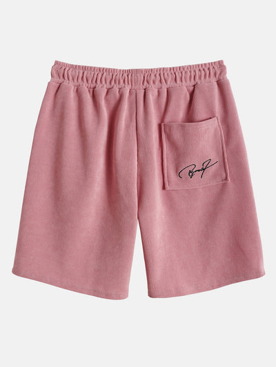 Eduardo® | Drawstring Corduroy Shorts