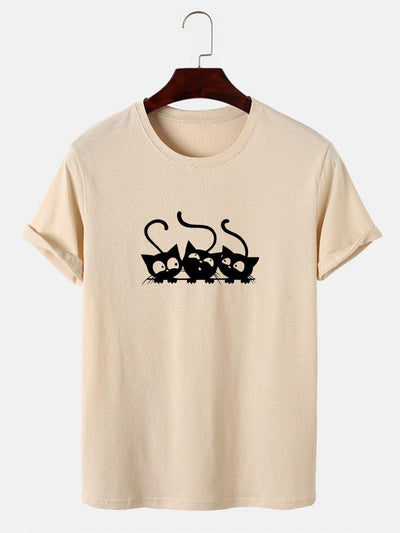 Jake® | Three Kittens Print T-Shirt