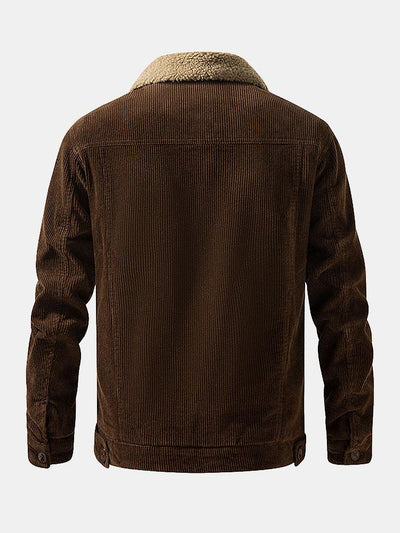 Jasper | Teddy Lined Cotton Corduroy Jacket