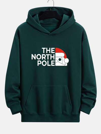 Nicholas | Santa Claus Slogan Print Relax Fit Hoodie